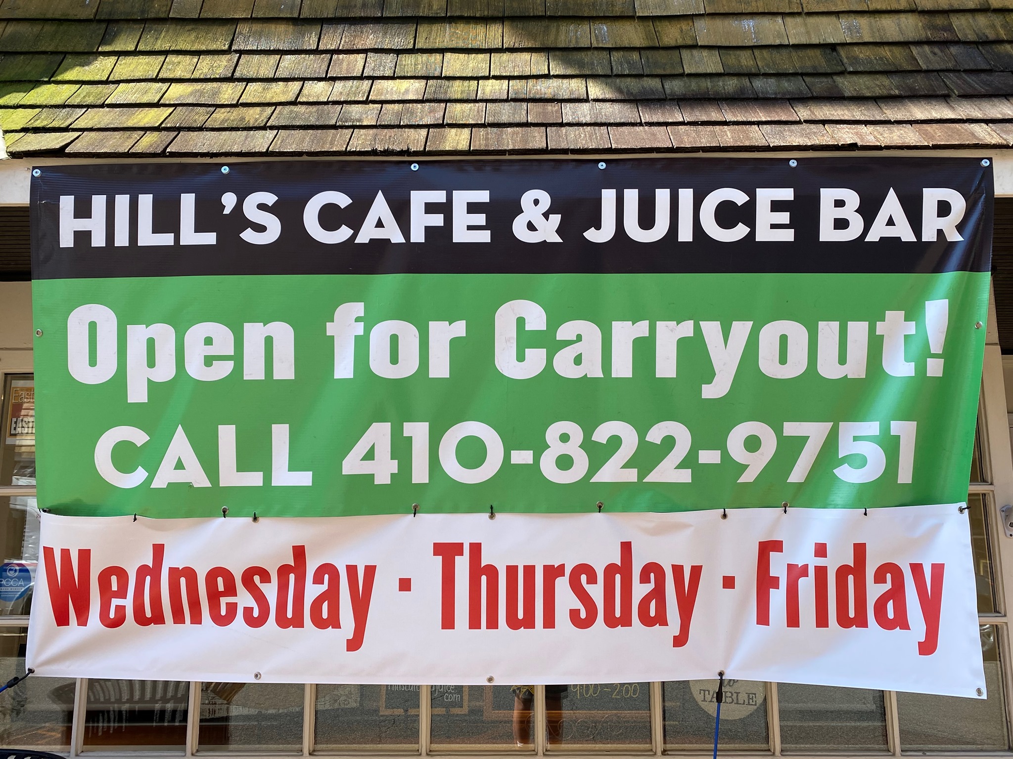 Hill's Cafe & Juice Bar's Weekly Specials Discover Easton, Maryland